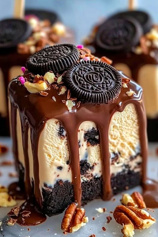 🍫❄️ Barres de Glace Oreo au Chocolat : Le Délice d’Été à Tester Absolument !